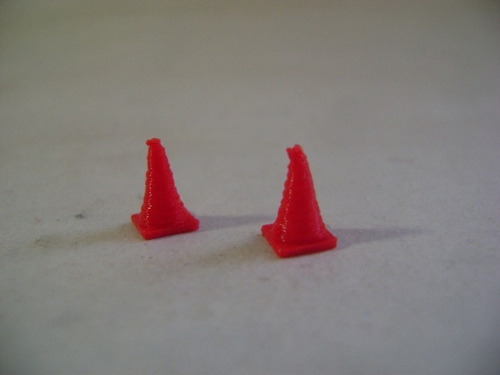 Imagen 5 de 10 de Nico 6 Conos De Seguridad Vial Miniature World H0 (mnw 78)