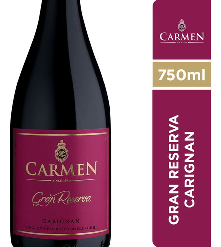 Vino Carmen Gran Reserva Carignan 750cc