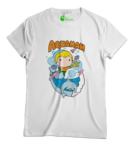 Playera Baby Aquaman Chibi By Frijolitos