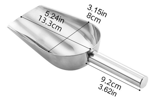 ** Cuchara De Hielo De Metal Cuchara De Hielo For