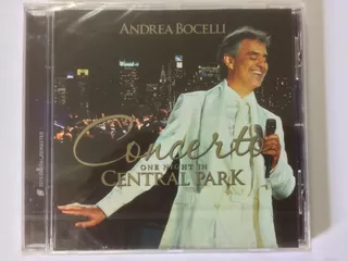 Cd Andrea Bocelli Concerto One Night In Central Park