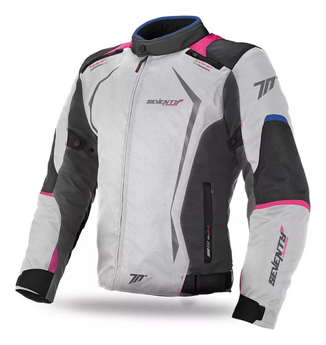 Campera Mujer Moto Corta Seventy Degrees Jr49 4 Estaciones 