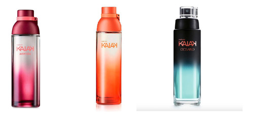 Combo Perfumes Natura Kaiak Femenino Por 3 Unidades