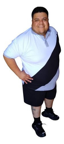 Fraccionada En Playera Polo Talla Extra 4xl, 5xl, 6xl, 7xl