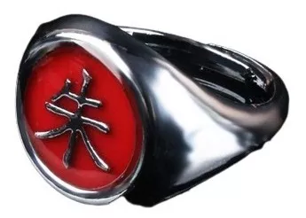 OG Anillos Akatsuki Organización Anime Anillos Japonés Cosplay Anillos de  dedo 10 piezas Juego de anillos ajustables con caja y collar Anillo para