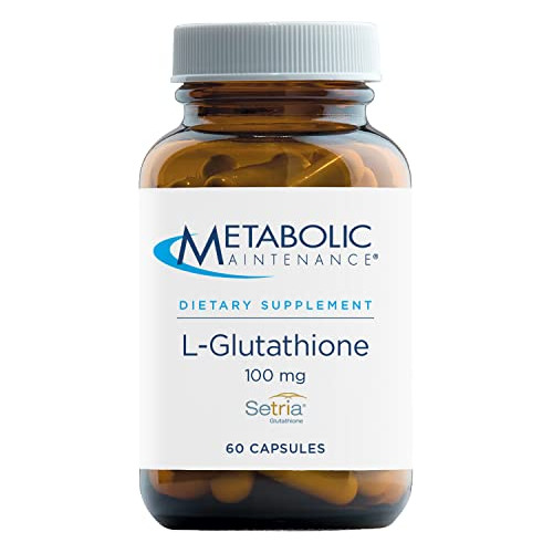 L-glutatión 100 Mg - Antioxidante Y Apoyo Inmunológico (60 Cápsulas)