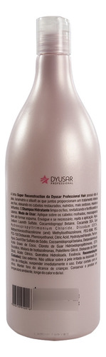 Kit 2 Shampoos De Reconstrução Super Dyusar 1l