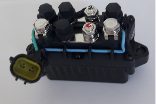 Imagem 2 de 9 de Relé Power Trim Motor De Popa Yamaha 40hp À 200hp 2 Pinos