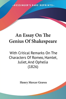 Libro An Essay On The Genius Of Shakespeare: With Critica...