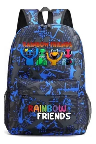 Mochila Con Accesorios Rainbow Friends, 3 Uds., Nueva Bolsa