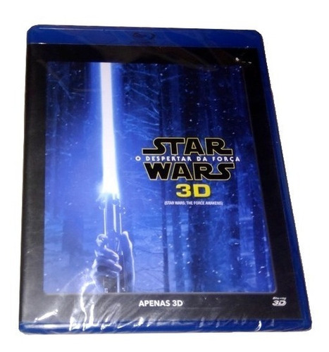 Blu-ray 3d Star Wars - O Despertar Da Força (lacrado)