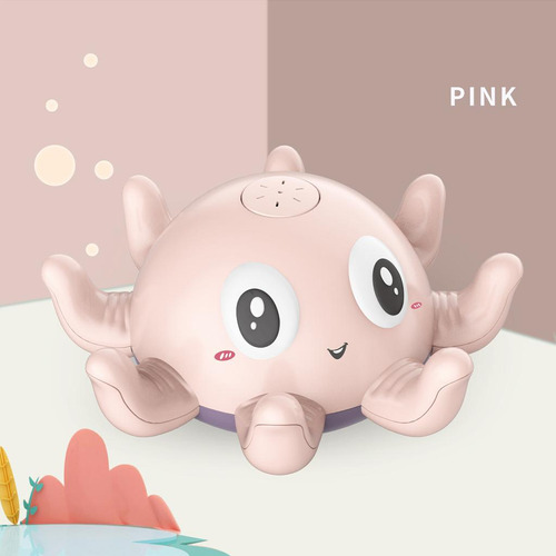 Rociador Automático Squirter Pulpo Piscina Remando Rosado