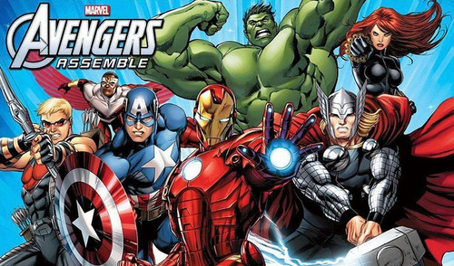 Imagen 3 de 4 de Set Escolar De Maleta Y Lonchera Avengers Comic
