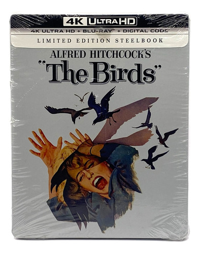 Blu-ray The Birds Alfred Hitchcock 1963 / Steelbook/ Nuevo