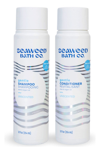 Seaweed Bath Co. - Juego De Champu Y Acondicionador Suave, S