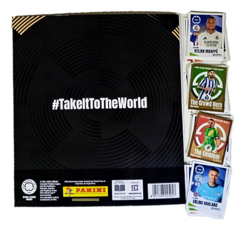 Álbum Mundial De Clubes Panini + 200 Figuritas Sin Repetir