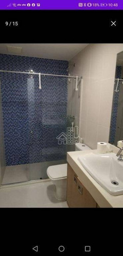 Apartamento Com 4 Dormitórios No Punta Del Mar À Venda, 215 M² Por R$ 1.400.000 - Piratininga - Niterói/rj - Ap4048