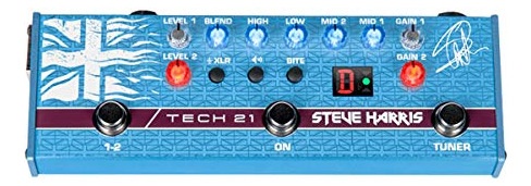 Pedal Sansamp Tech 21 Steve Harris Sh1 Signature