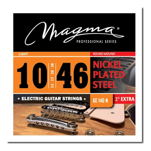 Encordado Magma Ge140n Para Guitarra Eléctrica 010-046