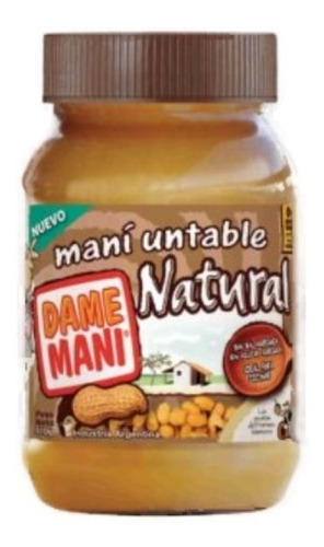 Dame Mani Mantequilla De Mani Untable Varias Opciones 510g