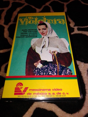 La Violetera Vhs Sarita Montiel Película