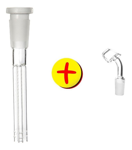 Kit De Reposição Oil Bong Dab Tubo Downstem Five Arms + Nail