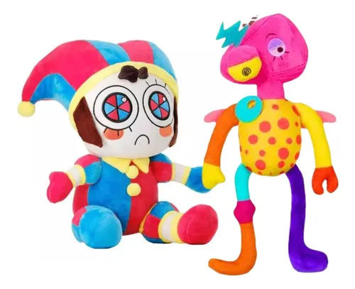 comprar Kit 2 Pelúcias Circo Digital Pomni E Zooble Envio Rápido