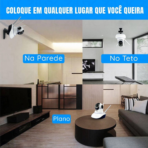 Cámara Robo 3 Antenas Ip Wifi 360º 720p Sistema Yoosee/yyp2p