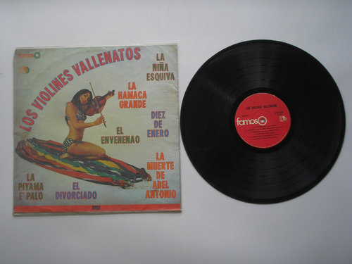 Lp Vinilo Los Violines Vallenatos Varios Interpretes Col1980