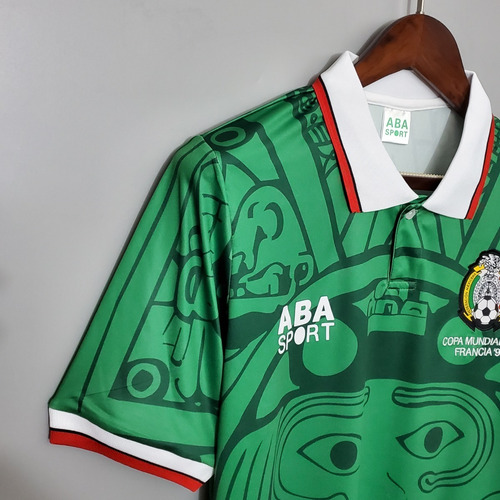 Camisa Retro: Mexico 1998 - ( Sob Encomenda )