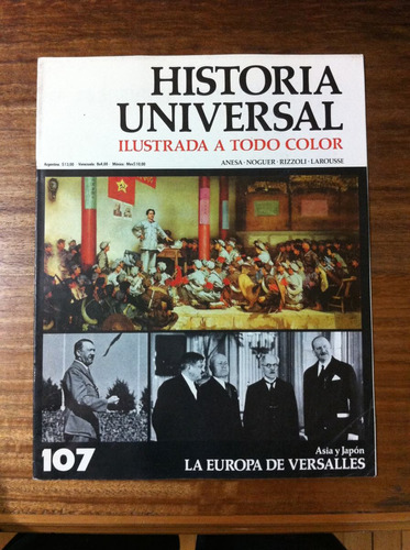 Enciclopedia Historia Universal Ilustrada Fascículo Nº 107
