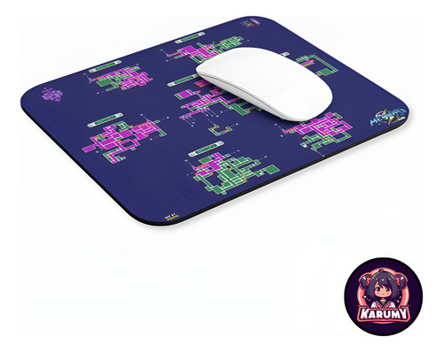 Mouse Pad Mapa Metroid Fusion