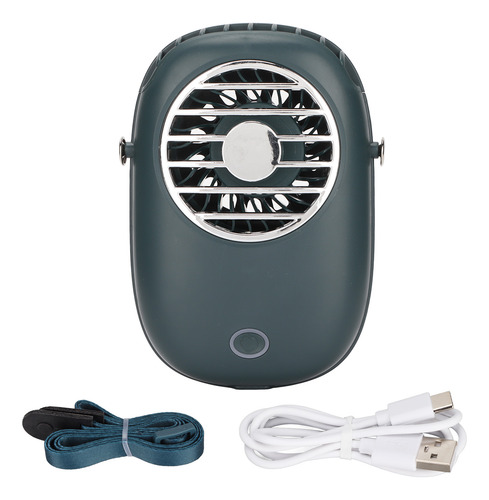 Ventilador Para Collares, Batería Recargable Usb De 3 Nivele