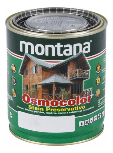 Osmocolor Stain Incolor Uv Glass 900ml - Montana Cor Outro