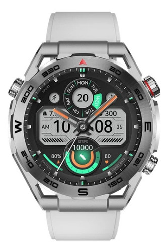 Relógio Smartwatch Haylou R8 Amoled 1.43 Caixa Cinza Pulseira Cinza Bisel Cinza Desenho Da Pulseira Mesh