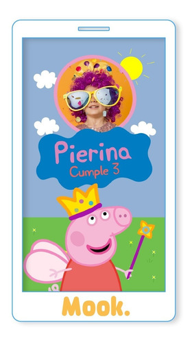 Peppa Pig Hada Invitación Animada En Video Digital