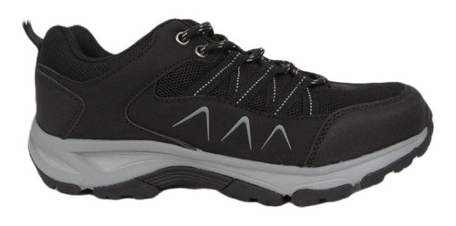 Zapatillas Deportivas Linea Trekking Negro Hombre 40 Al 45