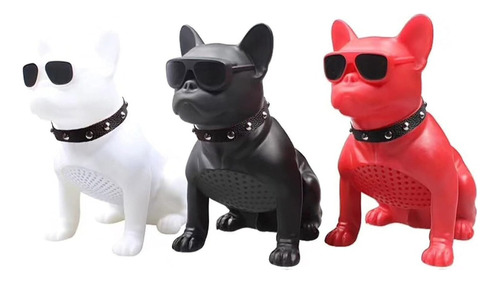 Caixa De Som Bluetooth Bulldog Francês Cachorro Portatil 
