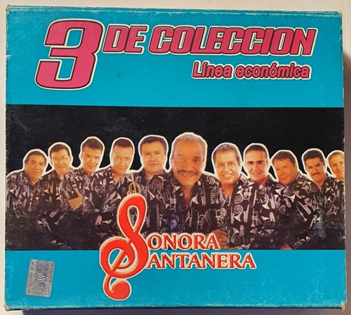 Cd Sonora Santanera - Tres De Colección - 3cds
