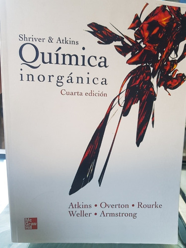 Libro Química Inorgánica Shriver Atkins 4ta Ed