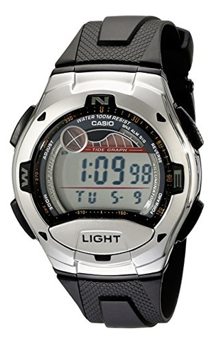 Assista Casio Sport Para Homens Com Gráfico De Maré Moon Pha