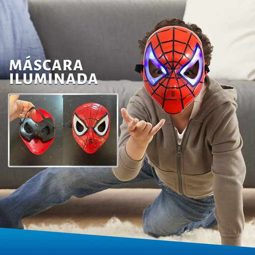 Redcrab Spiderman Disfraz De Capa Niños Cosplay