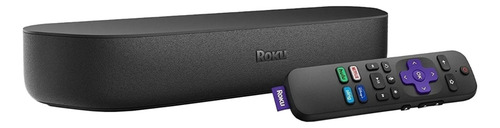 Roku Streaming Streambar 9102 de voz 4K negro con 1GB de memoria RAM