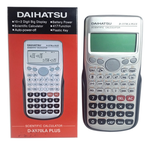 Calculadora Cientifica Daihatsu D X570la Plus 417 Funciones