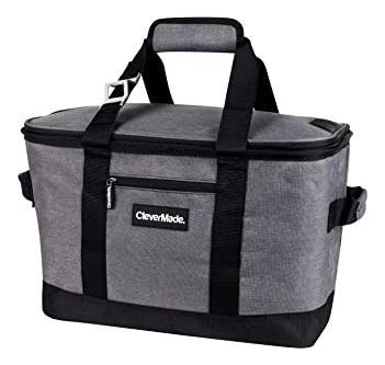 Enfriador De Latas Clevermade, Bolso Fácil Plegable, Para 50