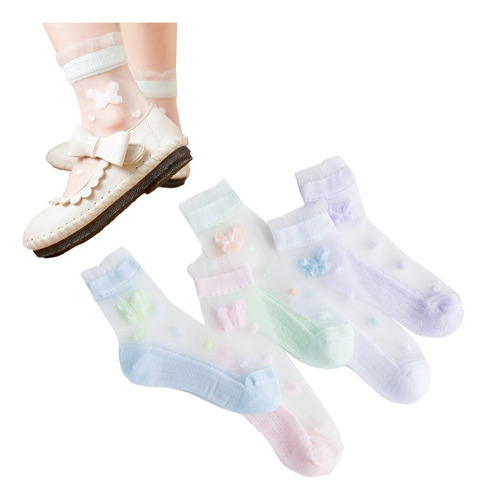 Calcetines Ultradelgados Para Niños En Verano K