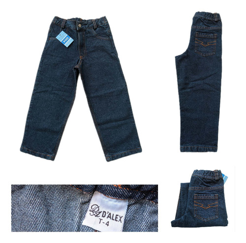 Blue Jeans De Niño Marca D'alex Talla 4