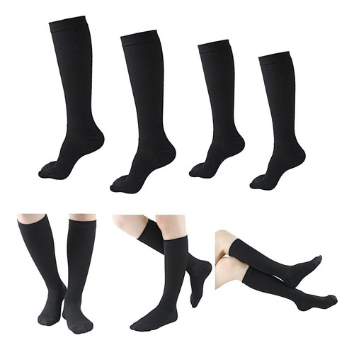 2 Pares De Medias / Calcetines De Compresión Para Mujer