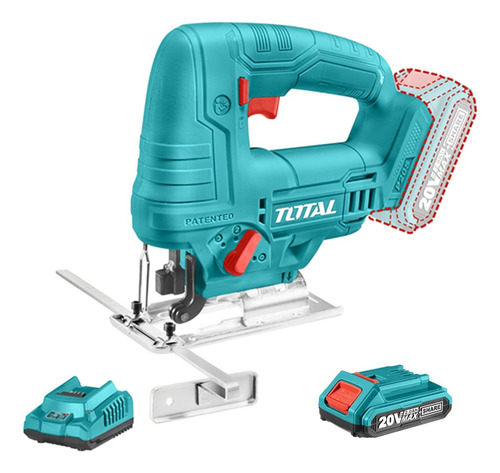 Sierra Caladora Inalámbrica Total Tools Tjsli65081 20v