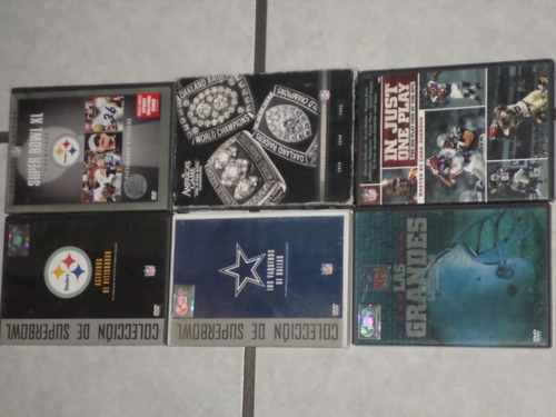 Collecion F. Americano Nfl-steelers,raiders,dallas-17 Dvd's